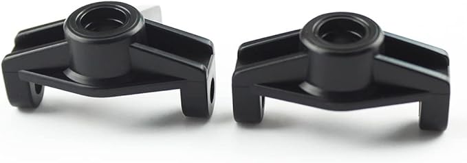 2 Piece Set Left Right Front Wheel Seat Crawler Remote Control Parts - (Color: Black, CN)