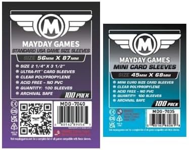Mayday Games Village Attacks + Expansion -Standard Compatible Card Sleeve Bundle