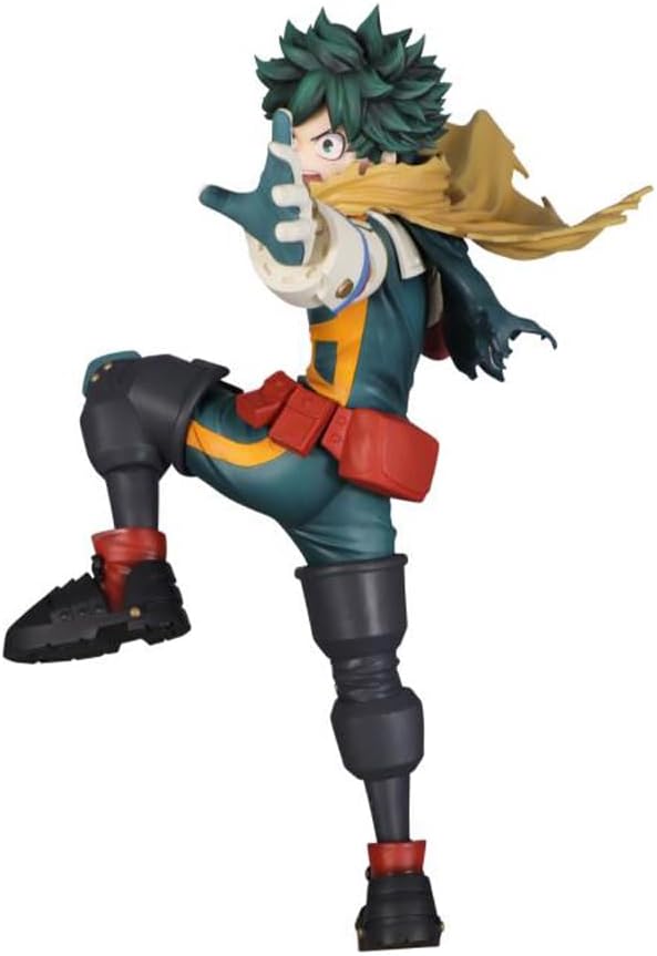 MHA Action Figures Midoriya Izuku Figure Standing Pose MHA Collectible Statues Anime Midoriya Izuku Figurine Desktop Ornaments 6.3"