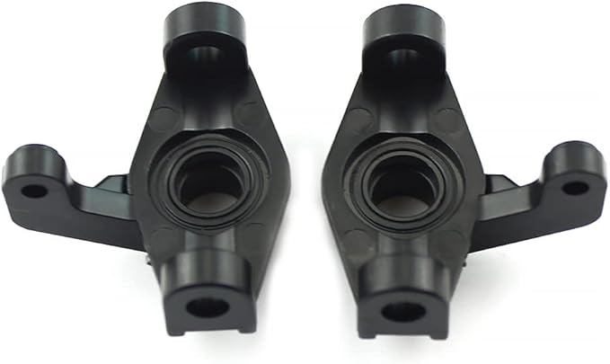 2 Piece Set Left Right Front Wheel Seat Crawler Remote Control Parts - (Color: Black, CN)