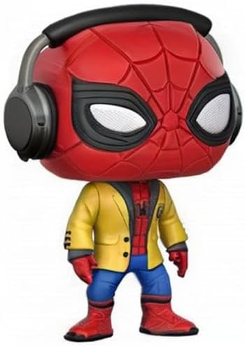 Funko Pop! Movies: Spider-Man HC - Spider-Man W/Headphones Collectible Vinyl Figure