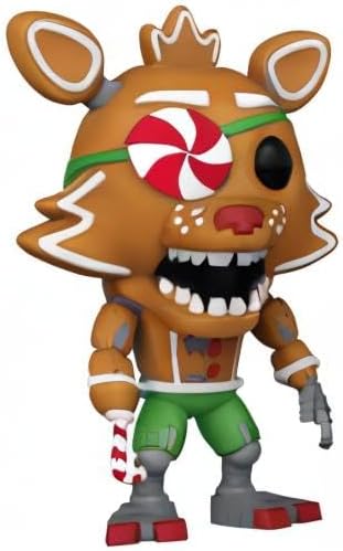 Funko POP! Games: Five Nights at Freddy's (FNAF)- Gingerbread Foxy - Collectable Vinyl Figure - Gift Idea - Official Merchandise - for Kids & Adults