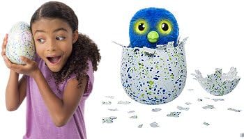 Spin Master Hatchimal Draggle, Blue/green