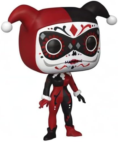 Funko Pop Heroes: Dia De Los DC - Harley Quinn - DC Comics - Collectable Vinyl Figure - Gift Idea - Official Merchandise - Toys for Kids & Adults - Superheroes Fans - Model Figure for Collectors