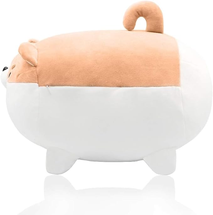 Auspicious beginning Corgi Plush-8'' Shiba Inu Plush, Corgi Plushies Stuffed Animal Dog Plushie, Kawaii Plushies Anime Plush Kawaii Body Pillows Shiba Inu Gift for Kids