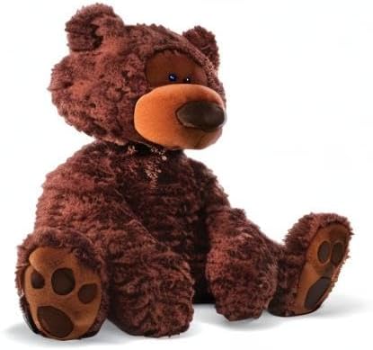 GUND Jumbo Philbin Teddy Bear, Large Teddy Bear, Stuffed Animal for Ages 1 and Up, Plush Toy, Chocolate Brown, 29"