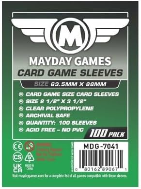 Mayday Games Welcome to The Dungeon Game Accessory- Standard Card Sleeve Bundle