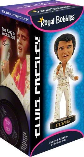 Royal Bobbles Elvis Presley Aloha from Hawaii Collectible Bobblehead Statue