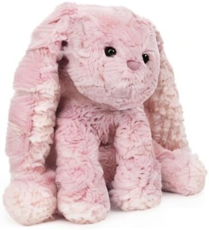 GUND Cozys Collection Bunny Stuffed Animal, Spring Decor, Plush Bunny for Ages 1 and Up, Pink, 10"