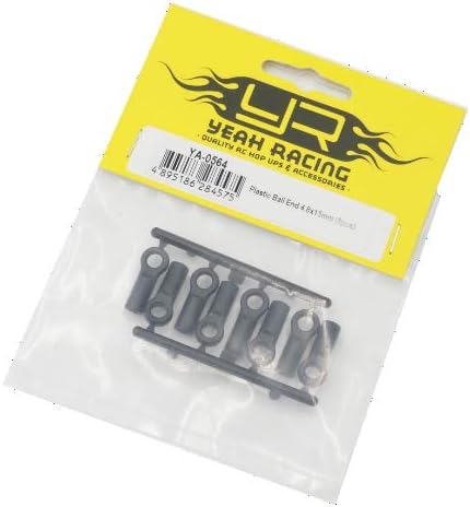 Yeah Racing Plastic Ball End 4.8x15mm 8pcs #YA-0564