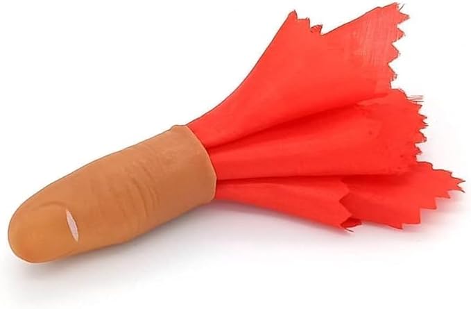 2Pcs Thumb Tip Magic Tricks, Fake Thumb Tip Magic Trick Gimmick Fake Thumb Tip Silk Vanish Magic Disappearing Silk Magician Accessory Magic Kits and Accessories Novelty and Gag Toys