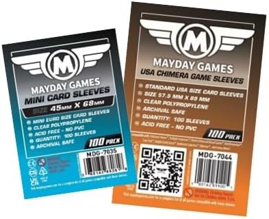 Mayday Games Newton -Standard Compatible Card Sleeve Bundle