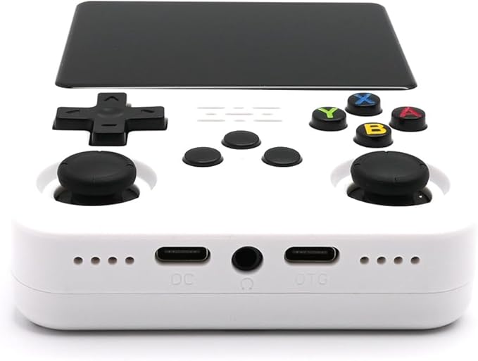 Retrotech R36S Handheld Video Game Console with Build-in 15000 Games (White)