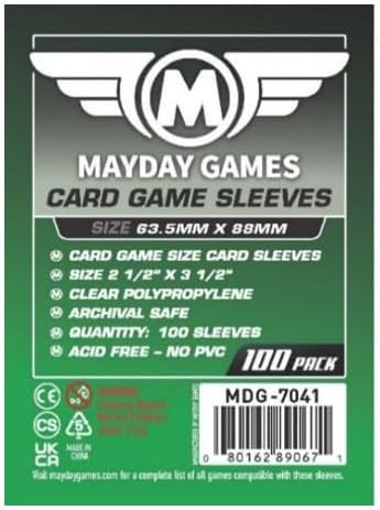 Mayday Games Dinosaur Island Game Accessory - Standard Card Sleeve Bundle