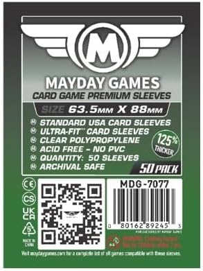 Mayday Games Welcome to The Dungeon Game Accessory- Premium Card Sleeve Bundle