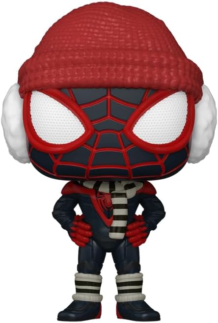 Funko Pop! Marvel: Miles Morales - Winter Miles (Exc), Collectable Toy Figure for Collectors and Display - 74722