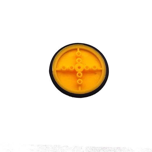 10pcs 410 Rubber Wheels Robot Tires TT Motor Robot Intelligent car Platform car Electronic Design Toys