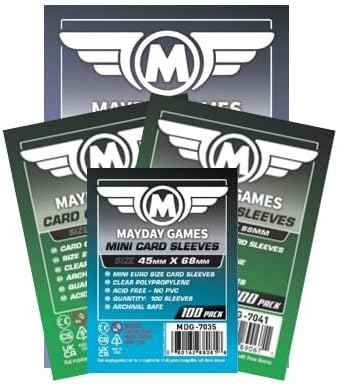 Mayday Games Dune: Imperium – Uprising -Standard Compatible Card Sleeve Bundle