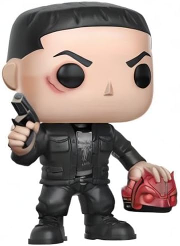 Funko Pop! Marvel: Netflix Daredevil - Punisher Chase Variant Limited Edition Vinyl Figure (Bundled with Pop Box Protector Case)