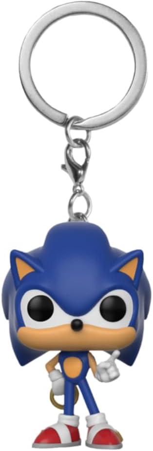 Funko Pop! Keychain: Games - Sonic with Ring Collectible Toy