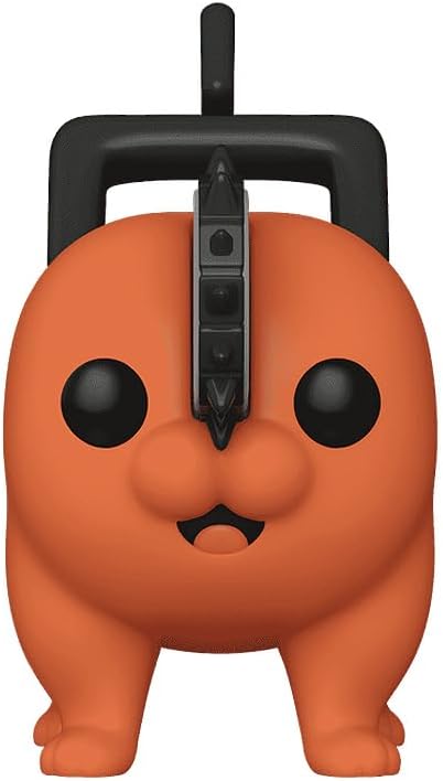 Pop Anime: Chain Saw Man - Pochita Standing Exclusive Vinyl Figure Bundled with Box Protector Compatible for Funko