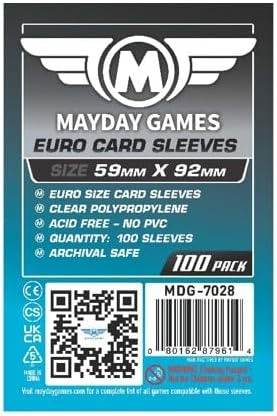 Mayday Games Bloody Inn Game Accessory- Standard Card Sleeve Bundle