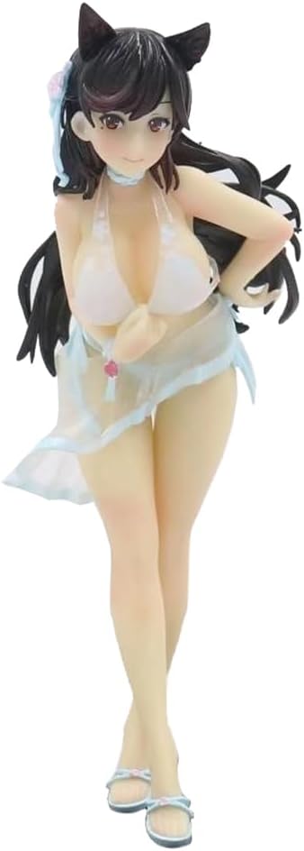 IJN Atago Figure Swimsuit Anime Girl Figures 18cm PVC Statue Standing Pose IJN Atago Figurine Model Desktop Decoration Collectibles Gift