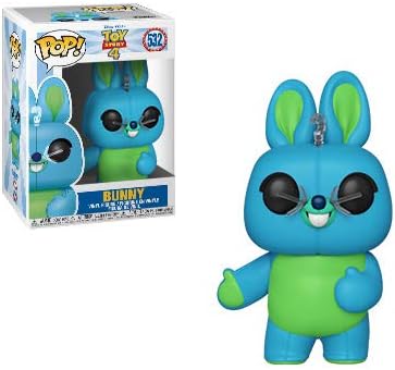 Funko Toy Story 4 - Woody, Buzz Lightyear, Jessie, Alien, Forky, Ducky and Bunny (7 Count Vinyl Pop Figures)