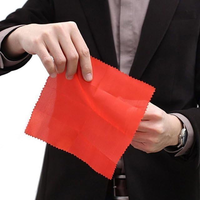 2Pcs Thumb Tip Magic Tricks, Fake Thumb Tip Magic Trick Gimmick Fake Thumb Tip Silk Vanish Magic Disappearing Silk Magician Accessory Magic Kits and Accessories Novelty and Gag Toys