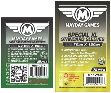 Mayday Games Rebel Princess Deluxe Edition -Premium Compatible Card Sleeve Bundle