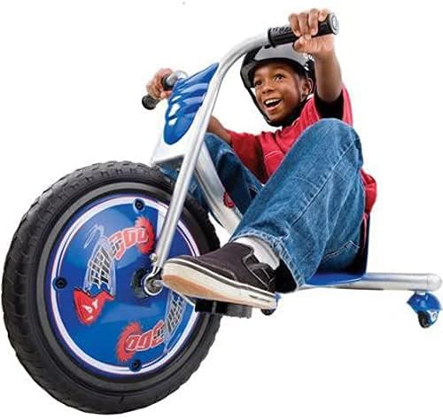 Razor RipRider 360 Caster Trike for Kids Ages 5+ - Lightweight, Rubber Handlebars, Steel Frame, for Riders up to 160 lbs