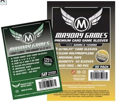 Mayday Games Nucleum -Compatible Premium Card Sleeve Bundle