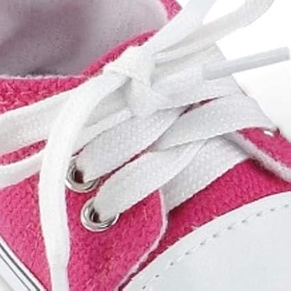 Emily Rose 14 Inch Doll Clothes Accessories | 14" Doll Shoes Value Pack 3 Pack Canvas Sneakers Gift Set | ONLY Compatible with Wellie Wishers and Glitter Girls Dolls