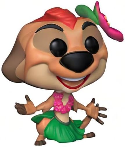 Funko Pop! Disney: Lion King - Luau Timon Toy, Multicolor