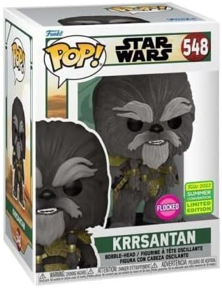 Funko Pop! Star Wars Krrsantan Flocked Summer Shared Convention Exclusive Vinyl Figure FUN65256