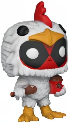 Funko Pop Marvel: Deadpool - Chicken Suit Collectible Figure, Multicolor