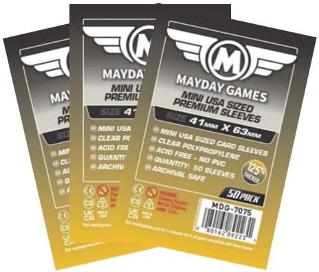 Mayday Games Blood Rage Game Accessory- Premium Card Sleeve Bundle