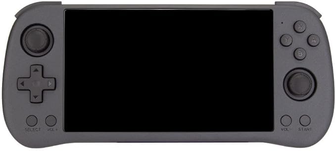 Powkiddy X55 Handheld Retro Game Console Built-in 20,000 Games 128G 5.5-Inch IPS Screen Video Gaming Console, RK3566 CPU, HDMI Interface (Black)