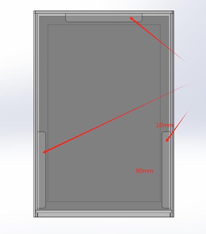 The Premium Action Figure Display Case Compatible with Carded Star Wars, GI Joe, Collectible Toy Figurines, 3mm Thick Protective Hard Acrylic Plexiglass for Hobbyists or Collectors