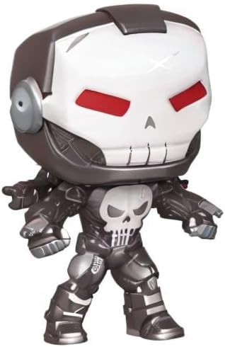 Funko Pop! Marvel: Punisher War Machine Vinyl Figure, Multicolor