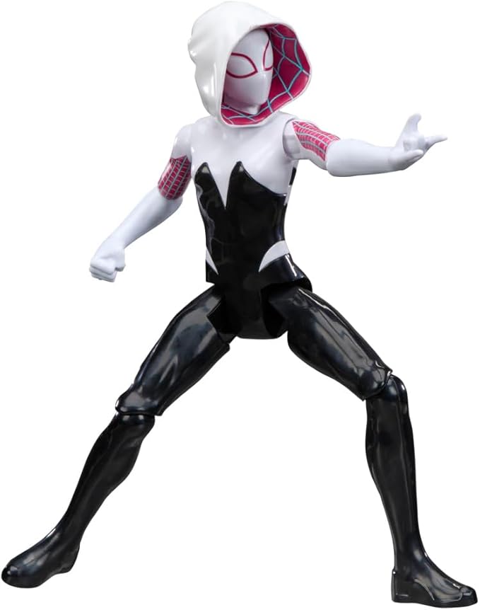 SPIDER-MAN Marvel Titan Series Ghost-Spider Action Figure, 12-Inch-Scale (30 cm) Super Hero Toys for Kids Ages 4+