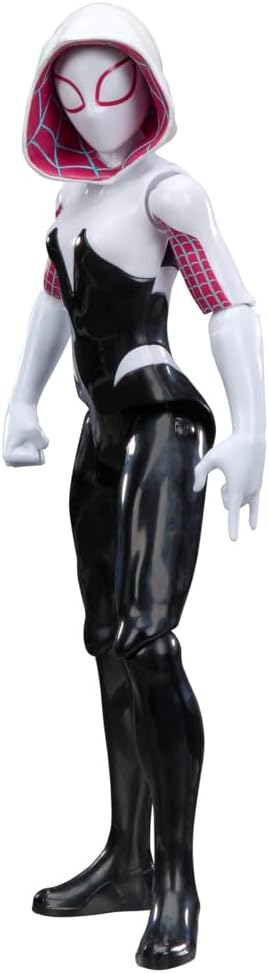 SPIDER-MAN Marvel Titan Series Ghost-Spider Action Figure, 12-Inch-Scale (30 cm) Super Hero Toys for Kids Ages 4+