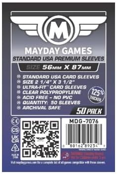Mayday Games Quacks Game Accessory - Premium Card Sleeve Bundle