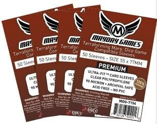 Mayday Games Terraforming Mars: The Dice Game Premium Card Sleeve Bundle (7154 x 4)