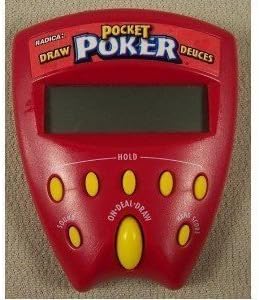 Pocket Poker Draw and Deuces 2 in 1 Handheld Game (1999 Edition)