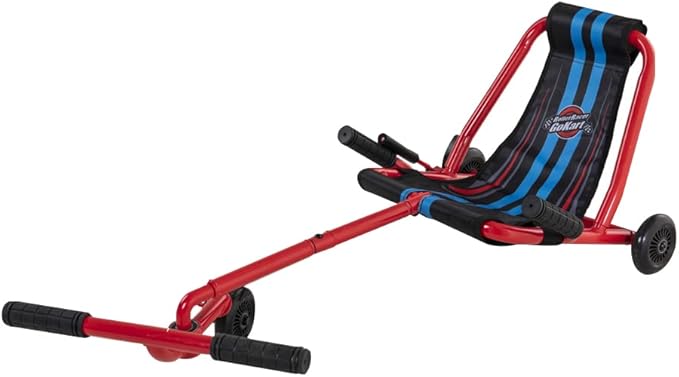 Go Kart, Swing Side-to-Side for Amazing Ride, Powered by Zig-Zag Motion, Rides on Any Hard Surface (Indoors and Outdoors)