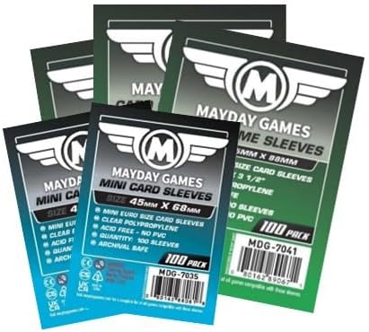 Mayday Games Nemesis: Lockdown -Standard Compatible Card Sleeve Bundle