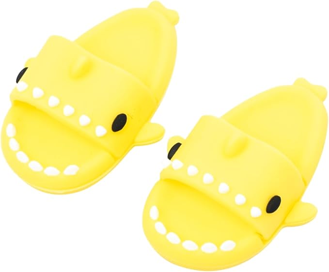 Clothing Shark Summer Sandals for Dolls - Open-Toe Slippers, Cute Accessories Easter Gifts for Photography, Display & Collectors Age Limit 15+ Easter Gifts(Yellow)