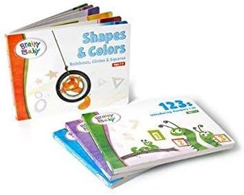 Brainy Baby Teach Your Child All In 1 Preschool Learning for a Lifetime System DVDs, Books, Flash Cards and CD Collection 9 Subjects