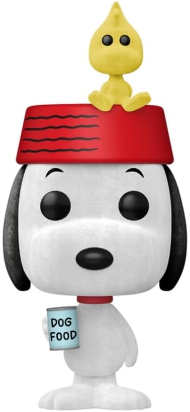 Snoopy & Woodstock Exclusive Funko Pop! (Flocked)